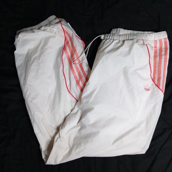 Adidas Striped Lined Wind Pants Joggers Trainers - Picture 1 of 9